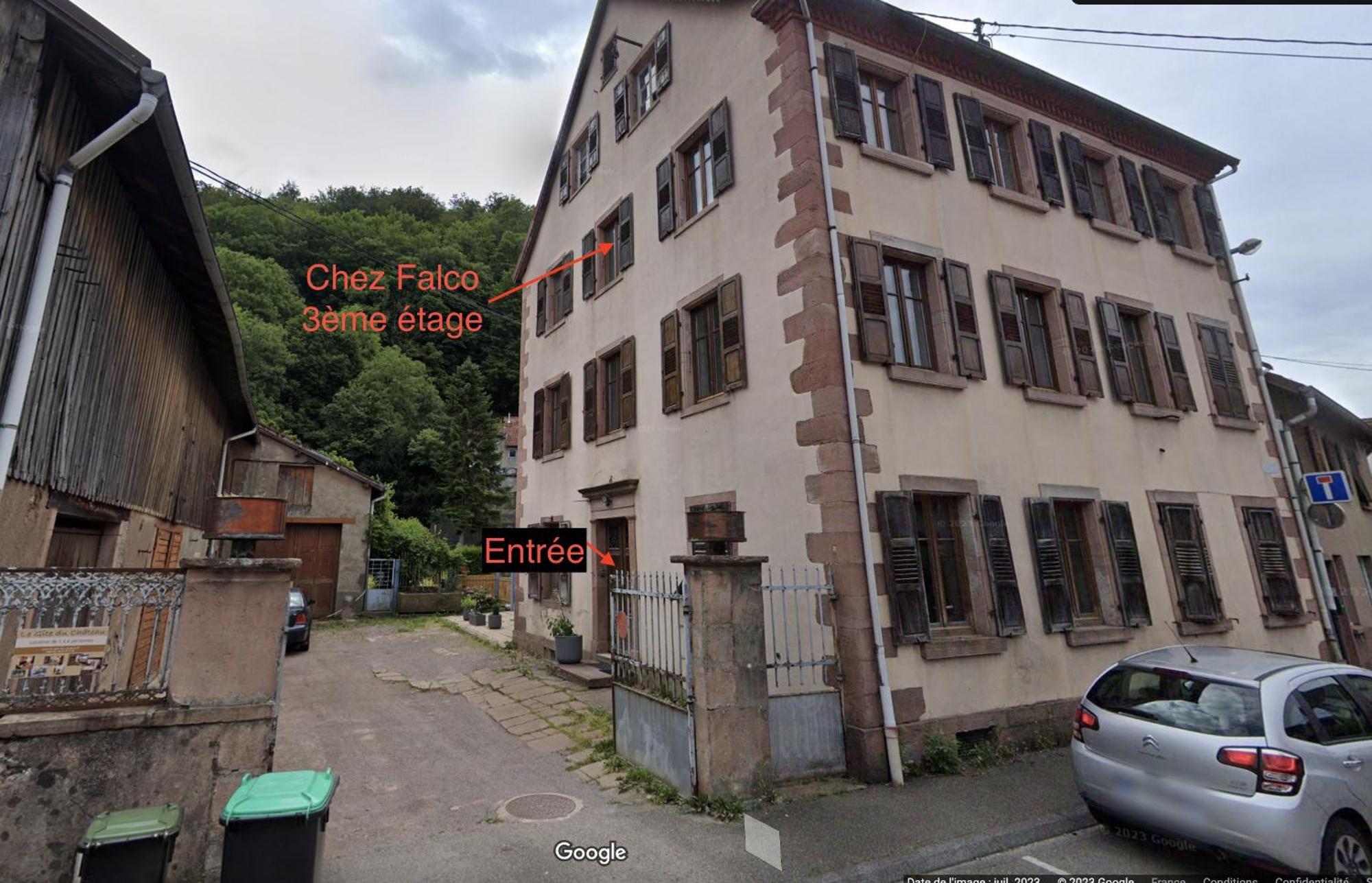 Appartement « Chez Falco » Vue Sur Le Chateau 斯希尔梅 外观 照片